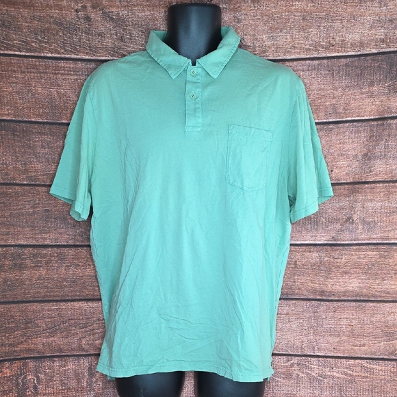 L.L. Bean Other - L.L.Bean Men's Green Polo Shirt Slightly Fitted Size XL R-1998